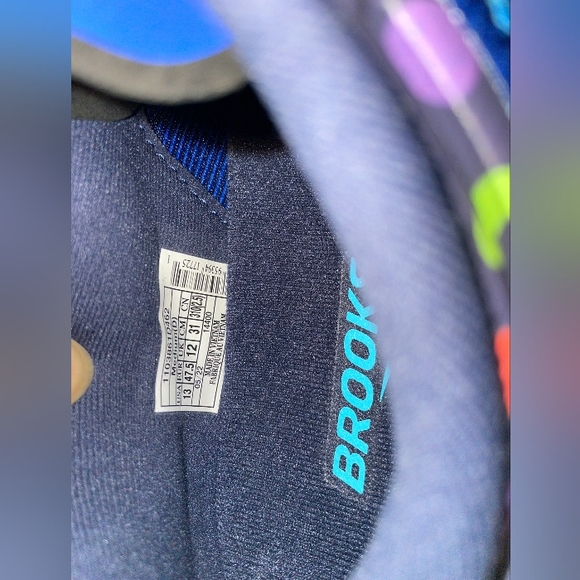 NEW Brooks Launch 9 REFLECTIVE (B) men’s Sz 13 Running Shoes Sneakers Multicolor - Picture 6 of 14